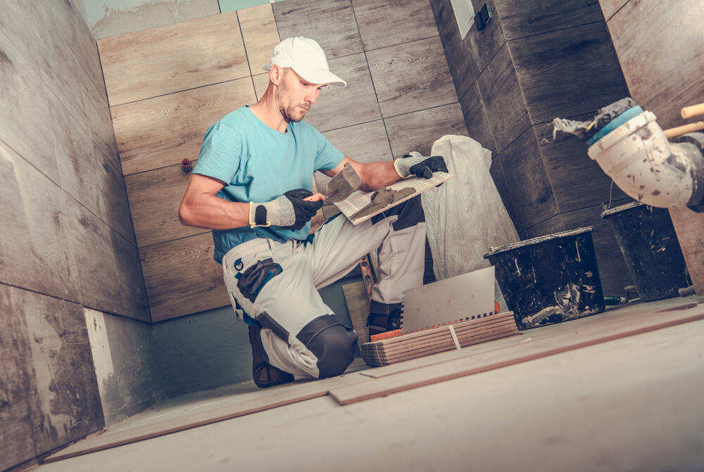 our bathroom remodeling process, shutterstock